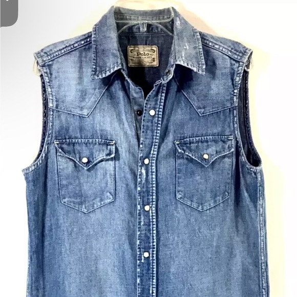 Polo Ralph Lauren Denim Dress size 0 - Picture 2 of 12